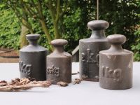 4 alte antike Gewichte Waage Landhauswaage Kaufmannswaage Nordrhein-Westfalen - Lünen Vorschau