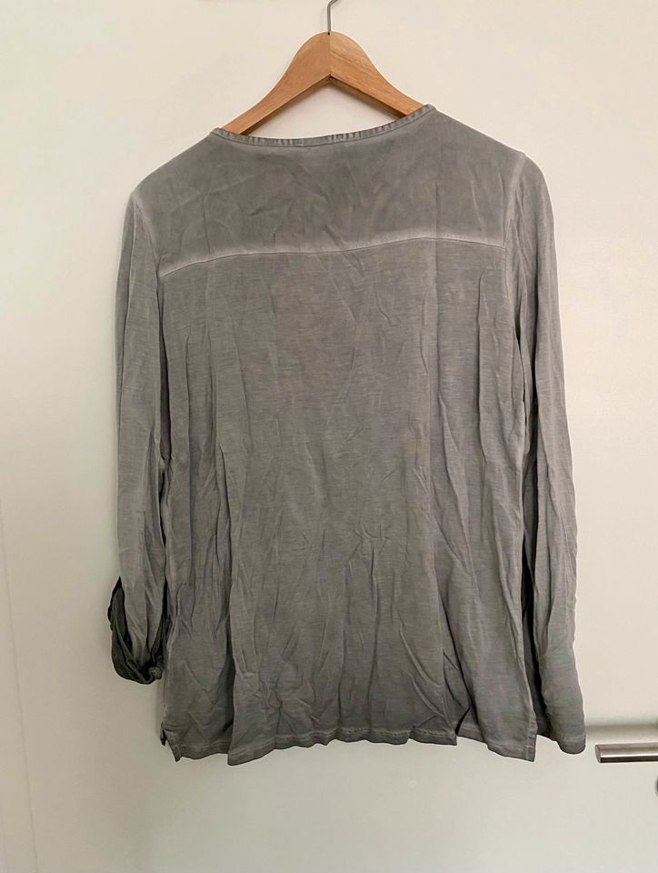 Street One Bluse Gr. 40 Shirt Tunika grau used in Dachwig