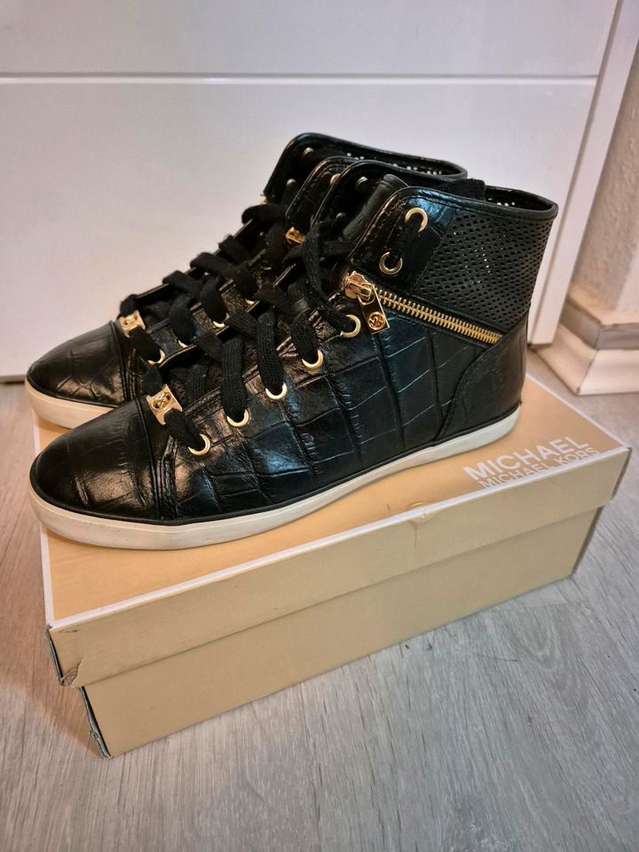 Michael Kors Sneaker, Größe 39, US 9M, schwarz in Frankfurt am Main