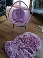 Sessel mit Kissen und Fell in pink Bayern - Kammlach Vorschau