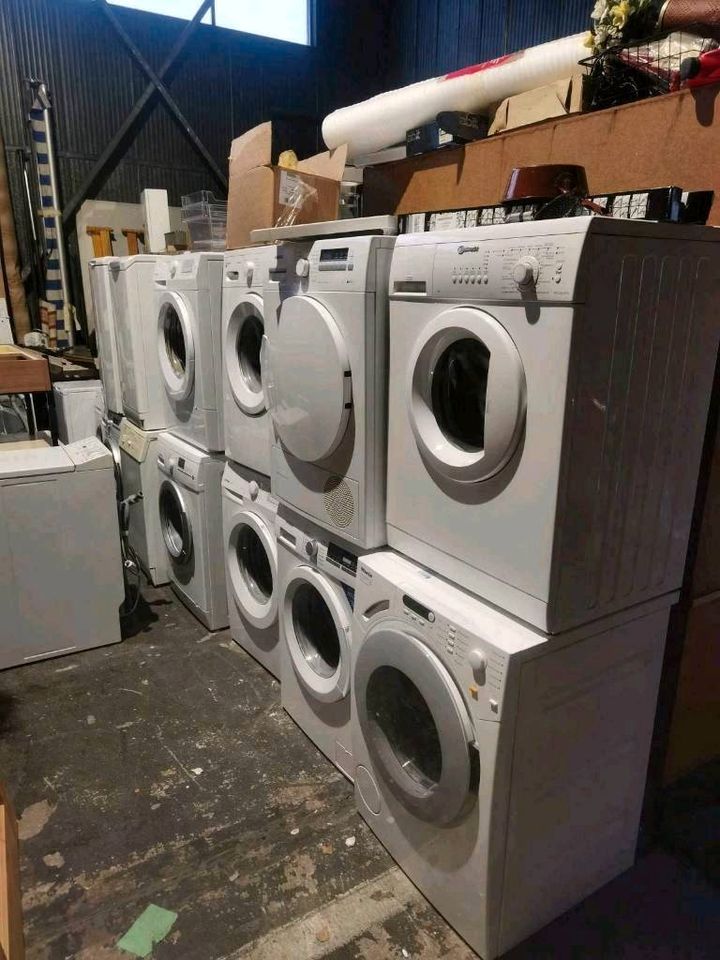 Wir konnten gebrauchte getestete Waschmaschinen kaufen ab 80€ in Neubrandenburg