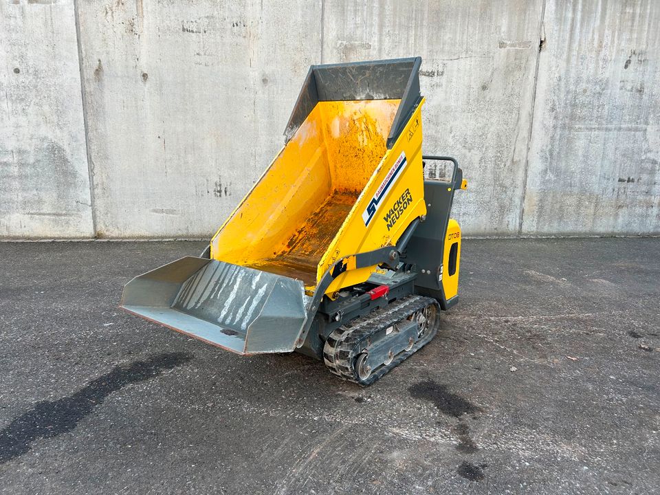 Vermietung Kettendumper Wacker Neuson DT08 in Neustrelitz