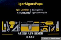 Handwerker Igor&IgorsPapa mit "goldenen Händen" ! Berlin - Schöneberg Vorschau