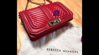 Rebecca Minkoff Chevron Quitted Tadche Bag Handtasche rot Mecklenburg-Vorpommern - Neubrandenburg Vorschau