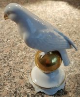 Vogel auf goldener Kugel 1920 Porzellanfabrik Gerold & Co Bavaria Essen - Steele Vorschau