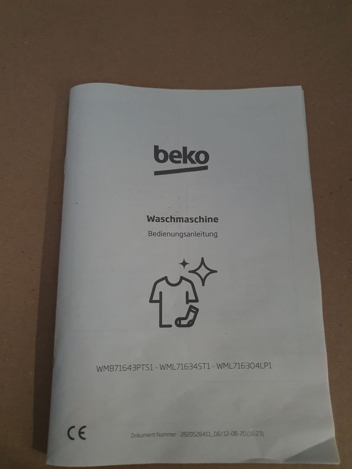 Waschmaschine Beko WML71634ST1 in Ulm