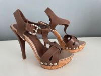 Patrizia Pepe High Heels braun Kork Plateau Gr 38 neu Stuttgart - Stuttgart-Süd Vorschau