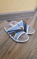 Sandalen, Schlappen, Pantolette Rieker blau, Gr. 37 Bayern - Würzburg Vorschau