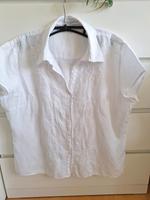 Marie Lund Leinen Bluse Damen mit Pailletten Stickerei Gr. 46 Kiel - Kronshagen Vorschau