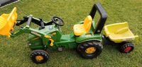 Rolley Toys Trecker John Deere  mit Anhänger Niedersachsen - Friedeburg Vorschau