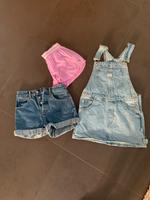 Kleiderpaket Damen Mädchen XS Jeanskleid Shorts Puma Pull & Bear Bayern - Schnelldorf Vorschau