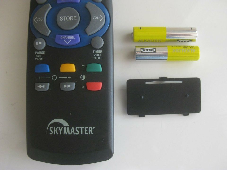 SkyMaster Fernbedienung Remote RC Satelliten Receiver Bedienung in Würzburg