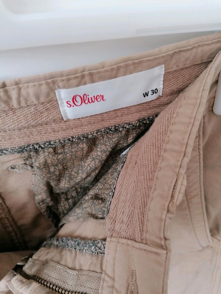 Herren Chino Gr 30, beige S. Oliver in Forchheim