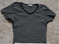 Streifen T-Shirt schwarz weiß Baumwolle Größe L Nordrhein-Westfalen - Siegburg Vorschau