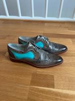 Melvin & Hamilton Gr 39 Schnürschuhe Budapester taupe türkis Hessen - Kassel Vorschau