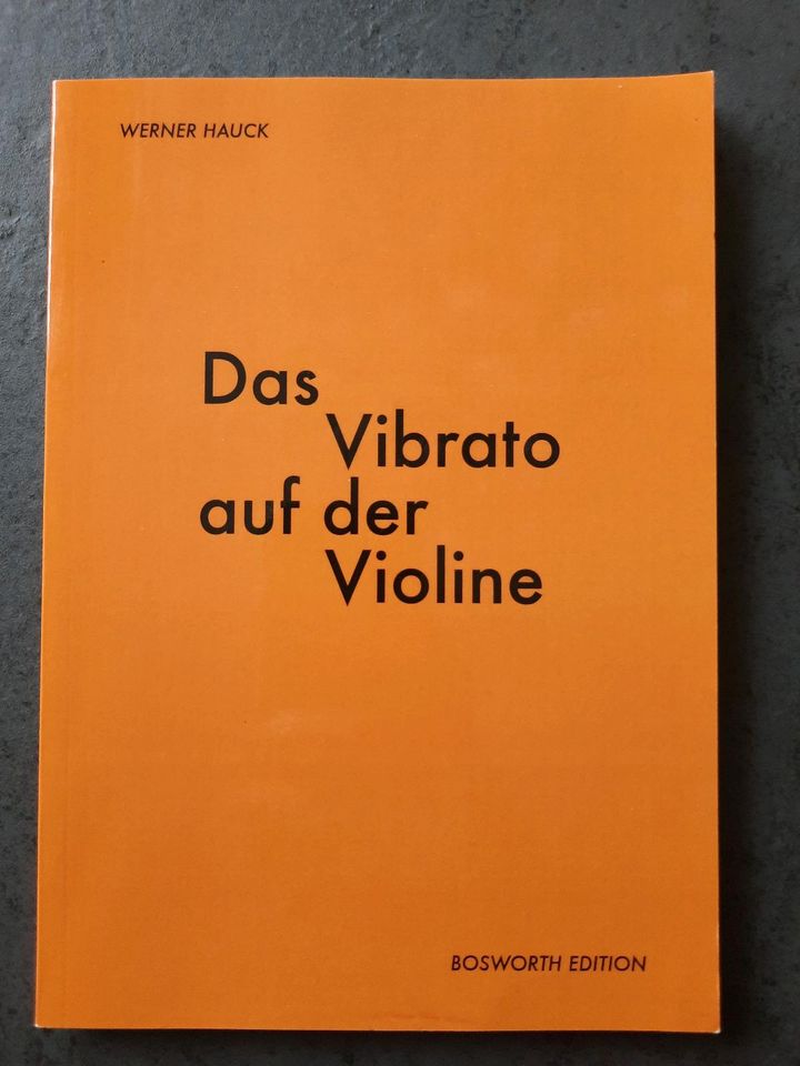 Buch: Das Vibrato auf der Violine von Werner Hauck in Wörrstadt
