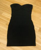 Schickes Schwarzes Damen Basic Stretch Kleid Bandeaukleid München - Bogenhausen Vorschau