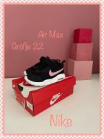 Nike, Air Max, Größe 22, schwarz/rosa/weiß Berlin - Tempelhof Vorschau