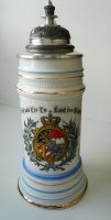 Bierkrug m. Zinndeckel/Bodenbild 1 L. „Gott mit Dir …“ München - Pasing-Obermenzing Vorschau