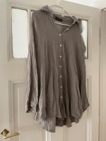 Sassyclassy taupe musselin Bluse s/m lang Frankfurt am Main - Nordend Vorschau