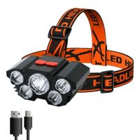 Kopflampe 5LED Wiederaufladbar USB Sehr Stark NEU Nordrhein-Westfalen - Bocholt Vorschau