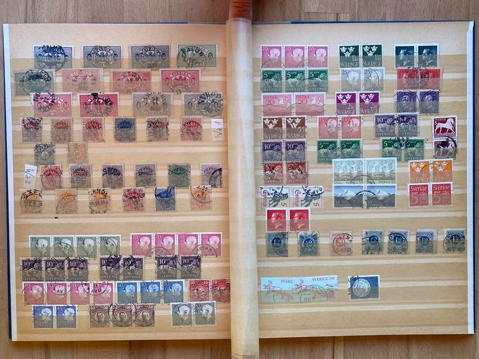 Briefmarken Schweden Briefmarkenalbum in Göttingen