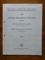 Händel - Trisonate in G-Moll für Violinen und Basso continuo Nage München - Bogenhausen Vorschau