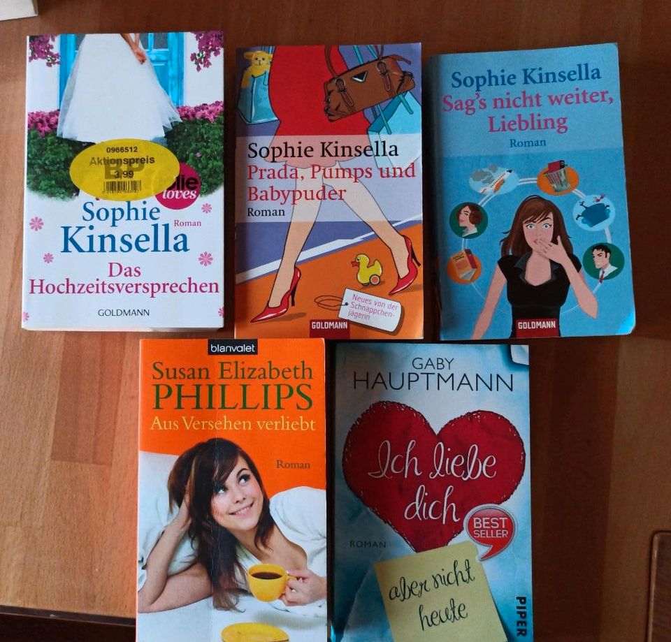 Sophie Kinsella, Gaby Hauptmann, Susan Elisabeth Phillips in Frankenhardt