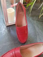 ♡NEU♡ Caprice Keilabsatz Mokkasin Schuhe echtes Leder Gr.40 Sachsen - Kirchberg Vorschau