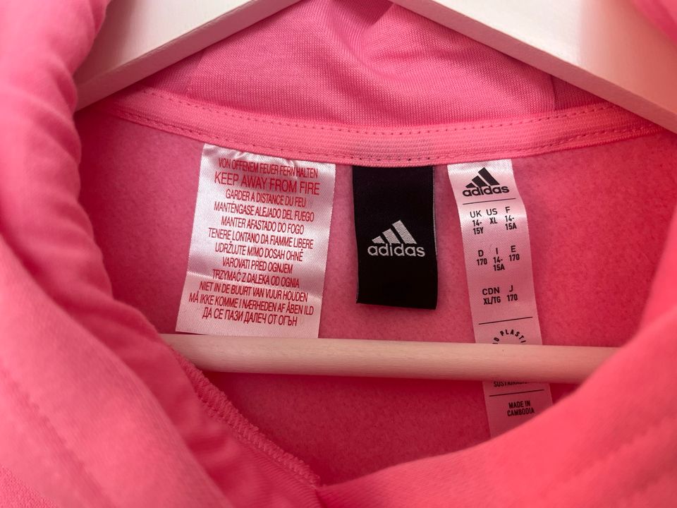 ADIDAS Neon pinker Pullover *NEU* // 170 in Köln