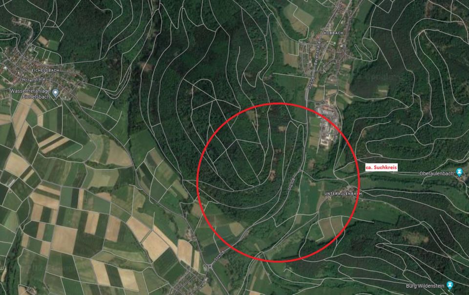 Wald Waldfläche Grundstück Wiese Acker zur PACHT - Ausbau 5G LTE in Eschau