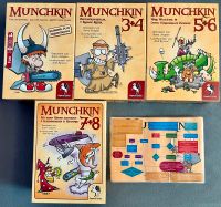 Munchkin Set, alle Erweiterungen 1-8 neuwertig + Spielhilfe Niedersachsen - Isernhagen Vorschau
