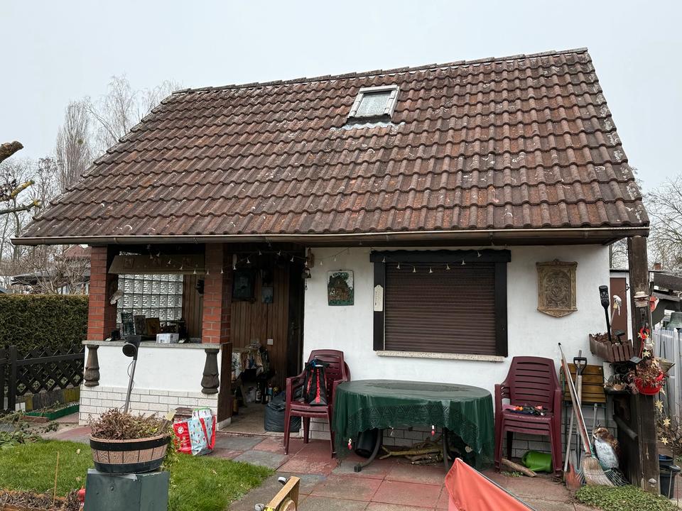 150qm Garten auf Pachtgelände am Aalemannufer/ 24qm Steinhaus in Berlin