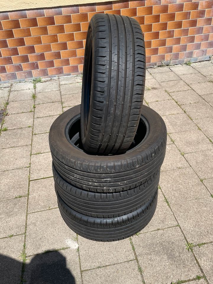 4x205/55 R17 V 91V Sommerreifen ContinentalContiEcoContact5 6-7mm in Dettenheim