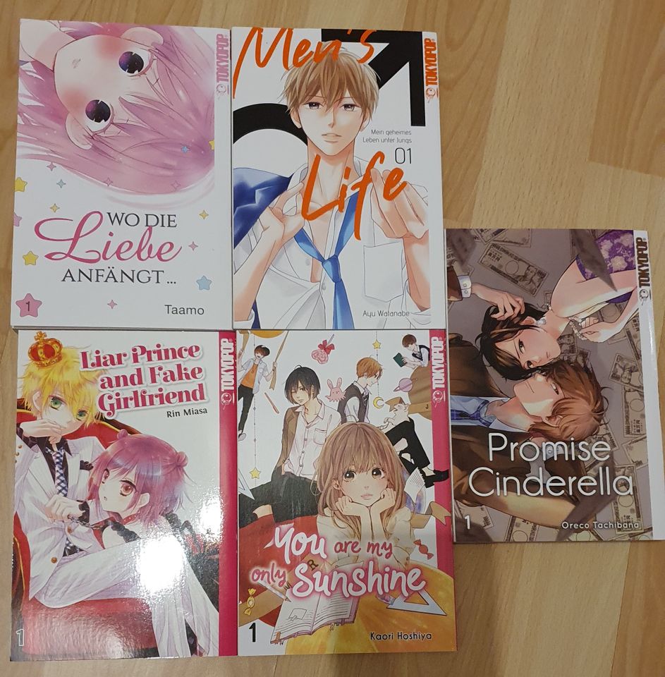 Diverse Manga Einzeltitel je 3€ in Burgkirchen