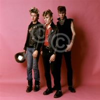 Stray Cats Brian Setzer 30x30cm Foto Poster vom orig. Negativ Bayern - Mauern Vorschau