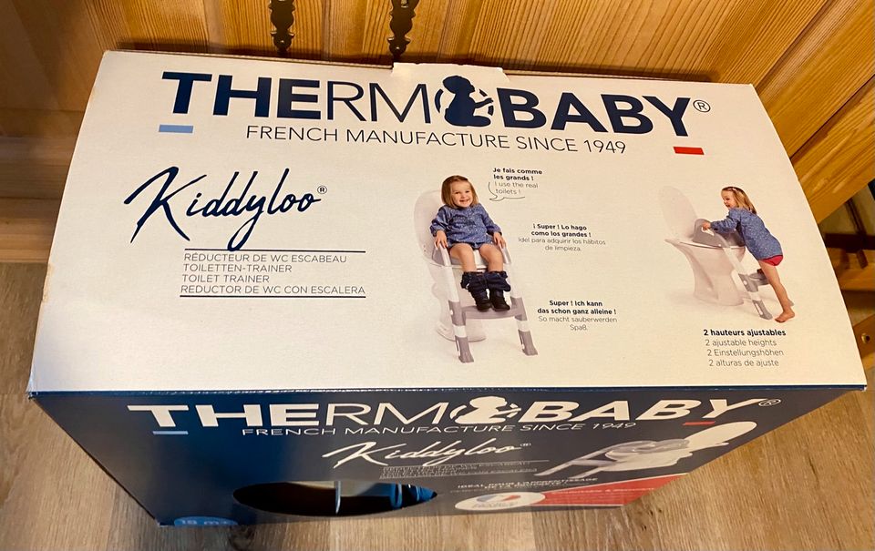 Toilettentrainer OVP neu! Kiddyloo Thermobaby Toilettensitz Trepp in Imsbach