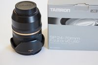 Tamron Standardzoom SP 24-70 mm 2,8 Di VC USD Canon EF Hessen - Wiesbaden Vorschau