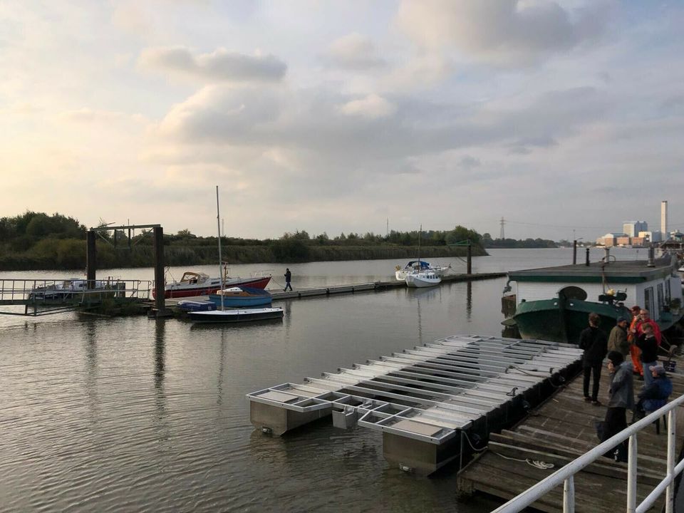 Aluminium Rumpf Ponton Schwimmkörper für DIY Bau Hausboot in Hamburg