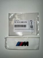 Originale BMW Emblem "M Performance" Schwarz - 51 14 5 A4B 373 Hessen - Seligenstadt Vorschau