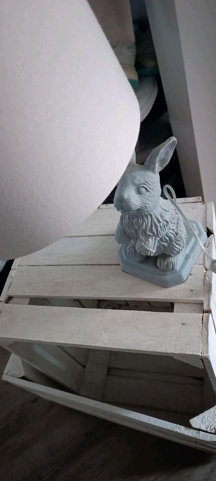 Tischlampe Hase selten edel lila Magic Super Zustand in Potsdam