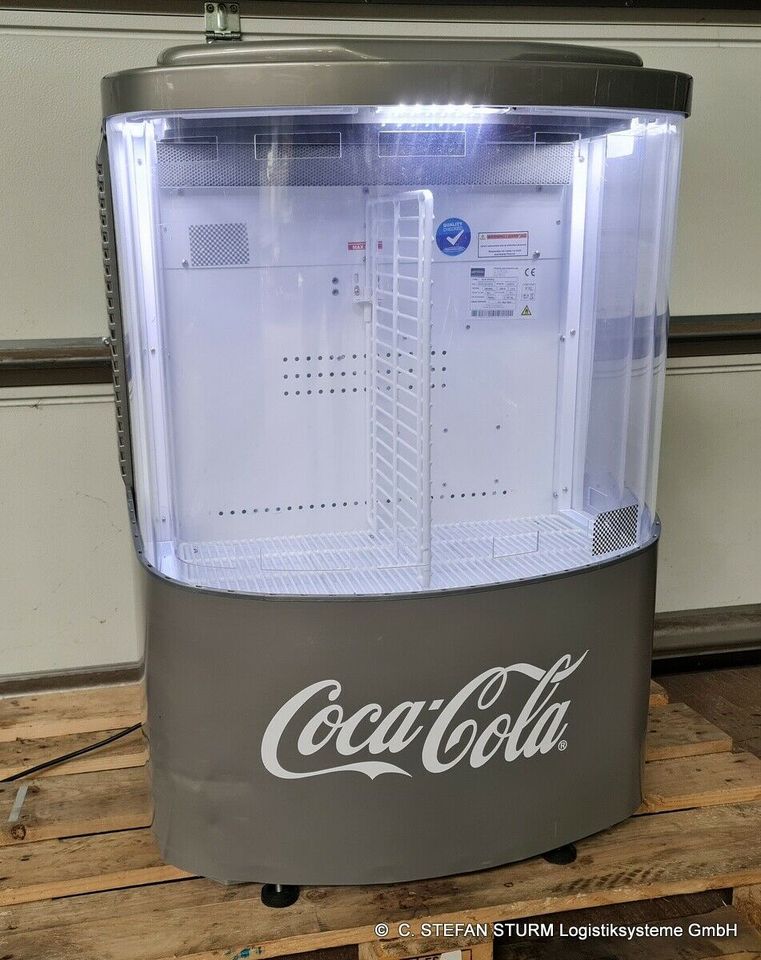 Coca Cola Kühlinsel Kühltruhe Kühlbox Kühlung FRIGOGLASS Slim in Bottrop