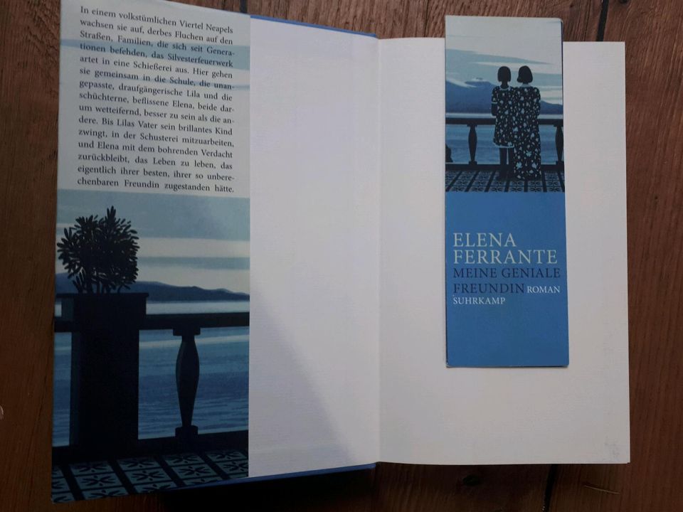 Bücher, Elena Ferrante Roman "Meine geniale Freundin" in Dresden