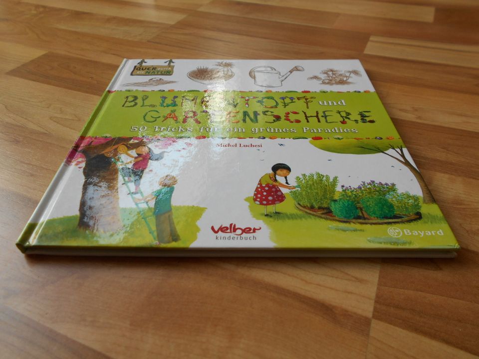 Blumentopf und Gartenschere Kinderbuch in Bergisch Gladbach