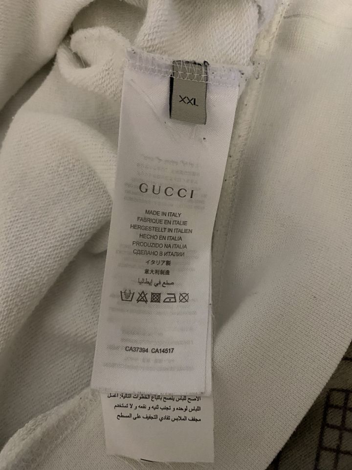Original Gucci Pullover Weiß in Springe
