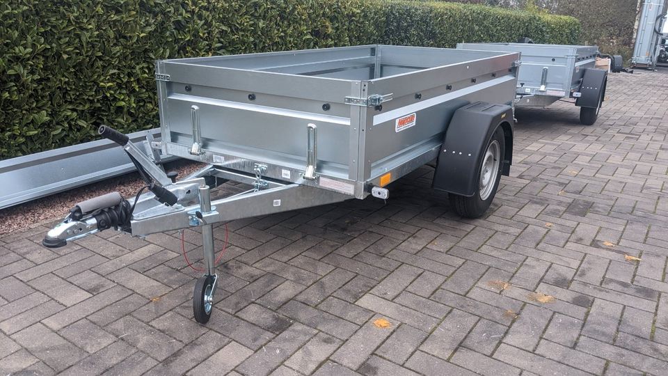 1600kg 253x129x45cm kippbar PKW Anhänger Tieflader (100km/h) NEU! in Ostrhauderfehn