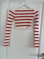 Rot-weiß gestreiftes Langarmshirt von Pull & Bear in XS Nordrhein-Westfalen - Bad Münstereifel Vorschau