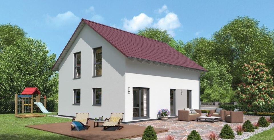 Die perfekte Wohlfühloase – Modernes Einfamilienhaus von Schwabenhaus in Langewiesen