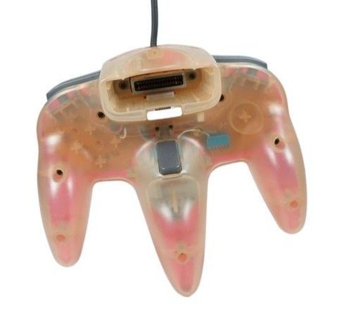 N64 Controller Original Rot Weiß transparent Special Edition Top in Frankfurt am Main