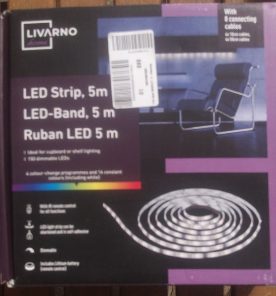 Livarno Home LED Band 5m mit Farbwechsel Fernbedienung dimmbar in Sachsen -  Bad Gottleuba-Berggießhübel | Lampen gebraucht kaufen | eBay Kleinanzeigen  ist jetzt Kleinanzeigen